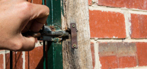 Unlocking a locked gate